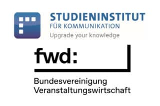 Studieninstitut für Kommunikation- und fwd: Bundesvereinigung Veranstaltungswirtschaft e.V.-Logo