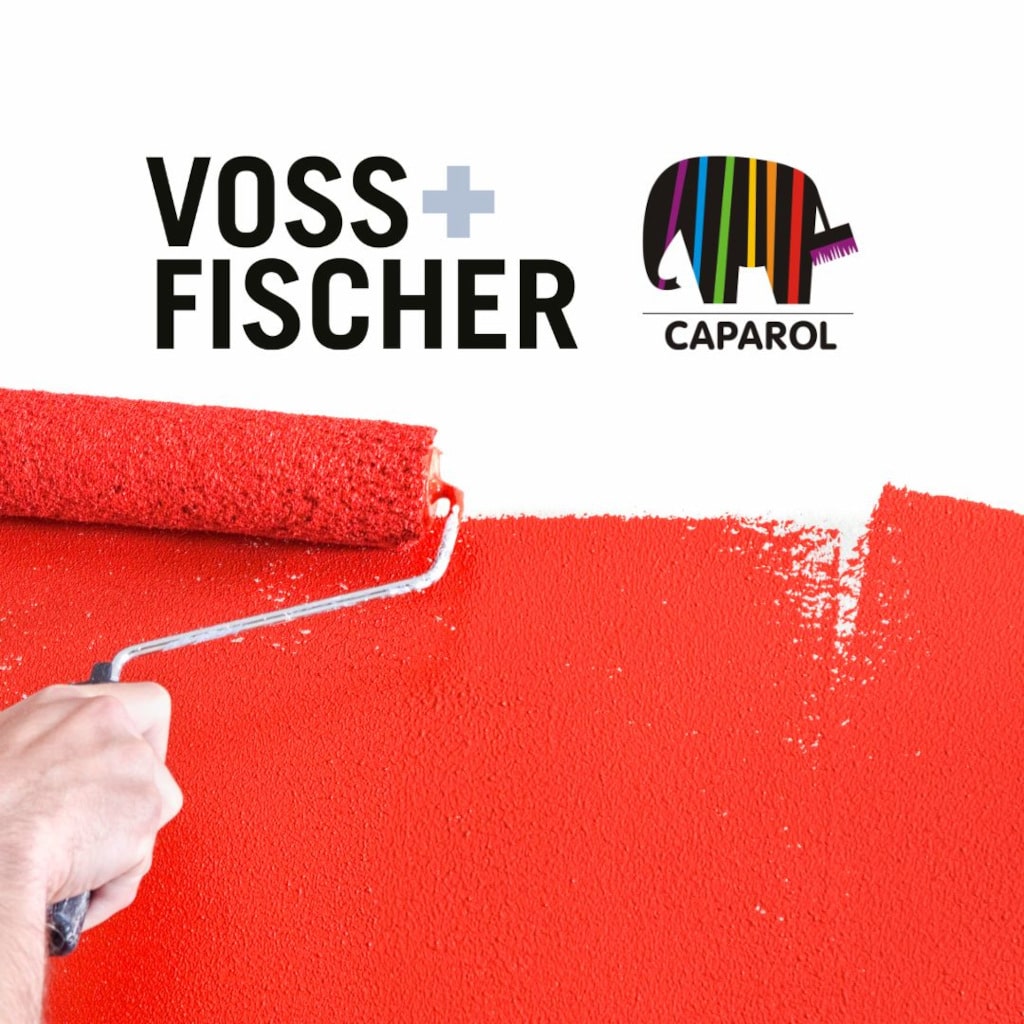 Voss+Fischer- und Caparol-Logo