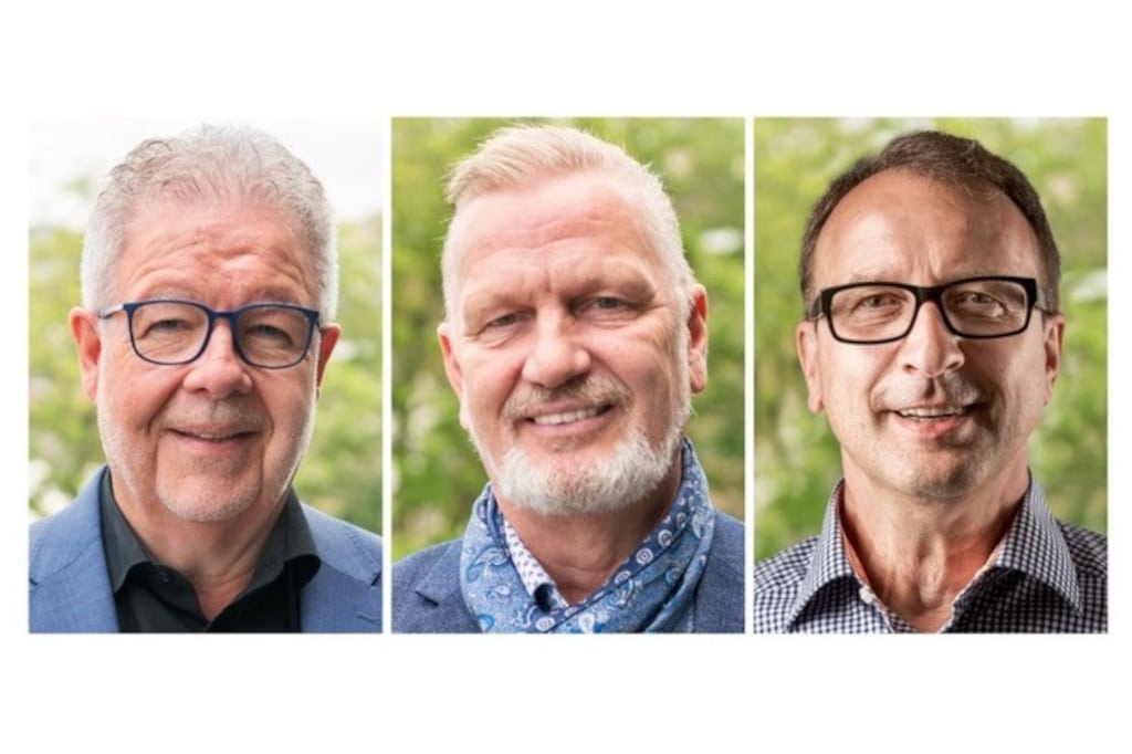 Jörn Raith, Dirk-James Annas und Marcus Moroff