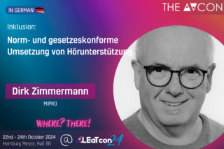 Dirk Zimmermann (MIPRO) auf der AVcon 24