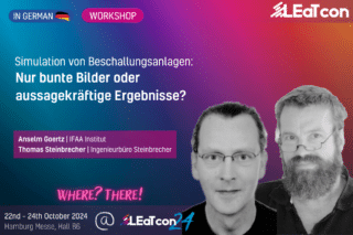 Thomas Steinbrecher und Anselm Goertz auf der LEaT con 24