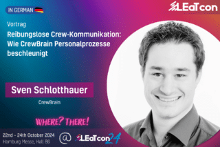 Sven Schlotthauer (CrewBrain) auf der LEaT con 24