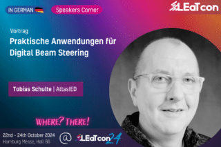 Tobias Schulte (AtlasIED) auf der LEaT con 24