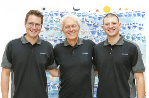 Maximilian und Rainer Blanck mit Cedrik Haenel als Prokurist 