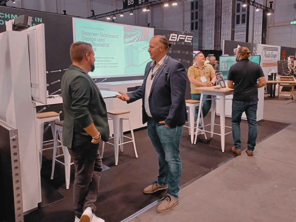 BFE-Stand auf der LEaT con