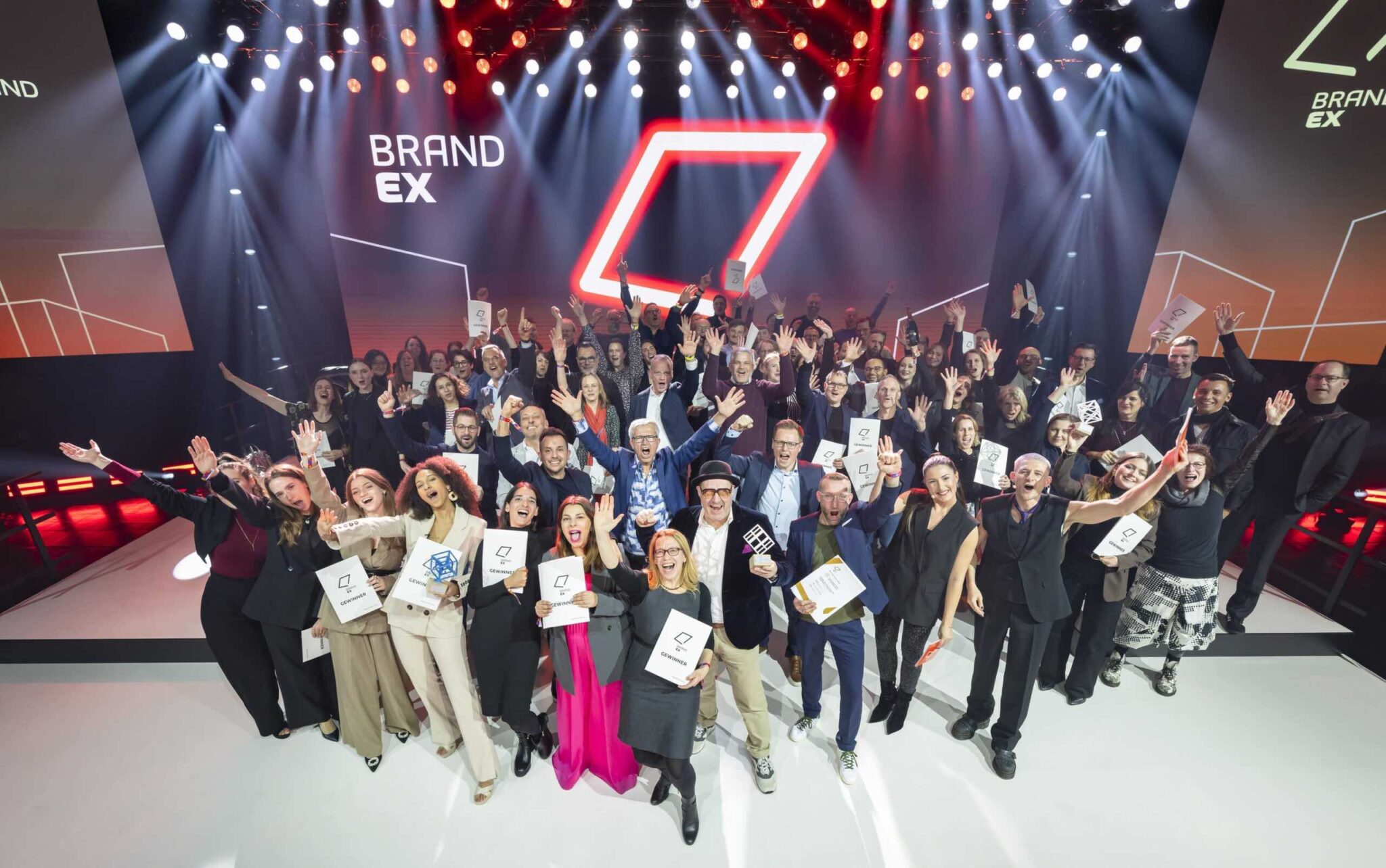 Gruppenbild von dem BrandEx Award 2025