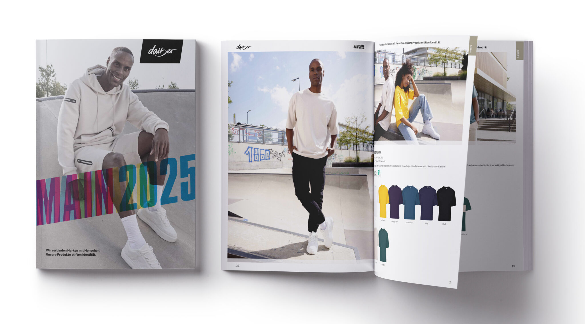 Der neue klimaneutrale Hauptkatalog von Daiber: 504 Seiten voller Corporate Fashion