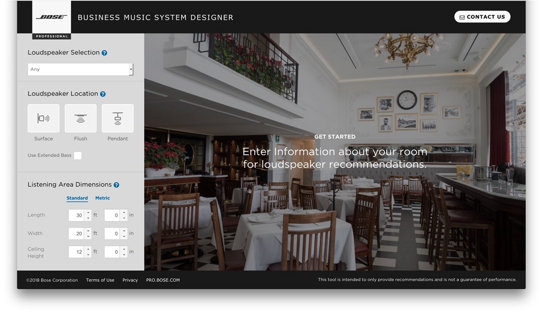 Bose Professional Prasentiert Business Music System Designer